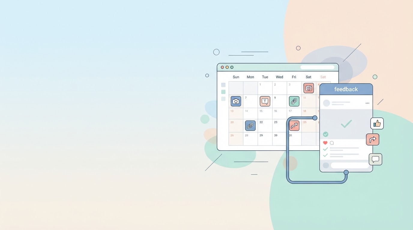 Agendador de Posts com Link de Feedback Visual: Guia Completo