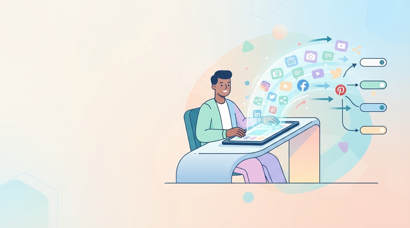 Como Postar em Todas as Redes Sociais ao Mesmo Tempo e Gerir o Fluxo