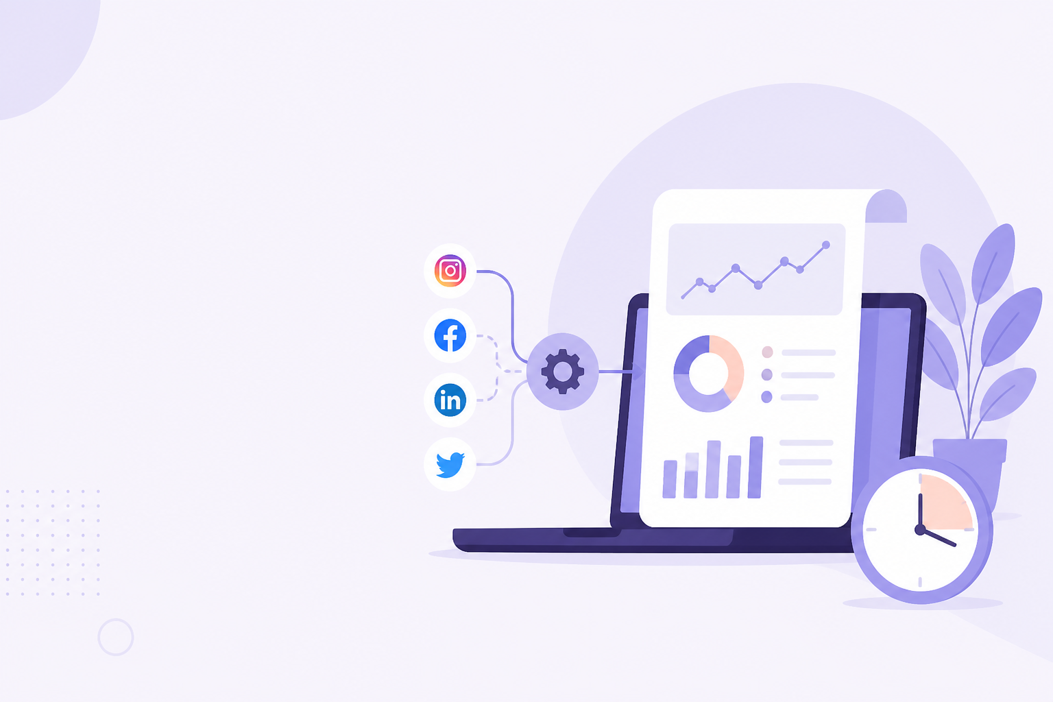 Gere relatórios de redes sociais automaticamente e poupe tempo
