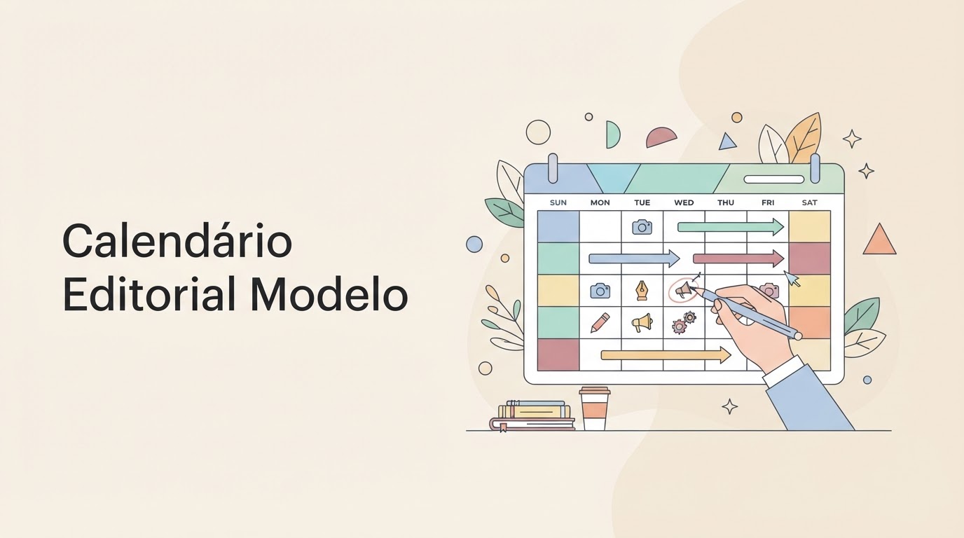 Calendário Editorial Modelo: O Guia Prático para Organizar Conteúdo e Escalar sua Produção