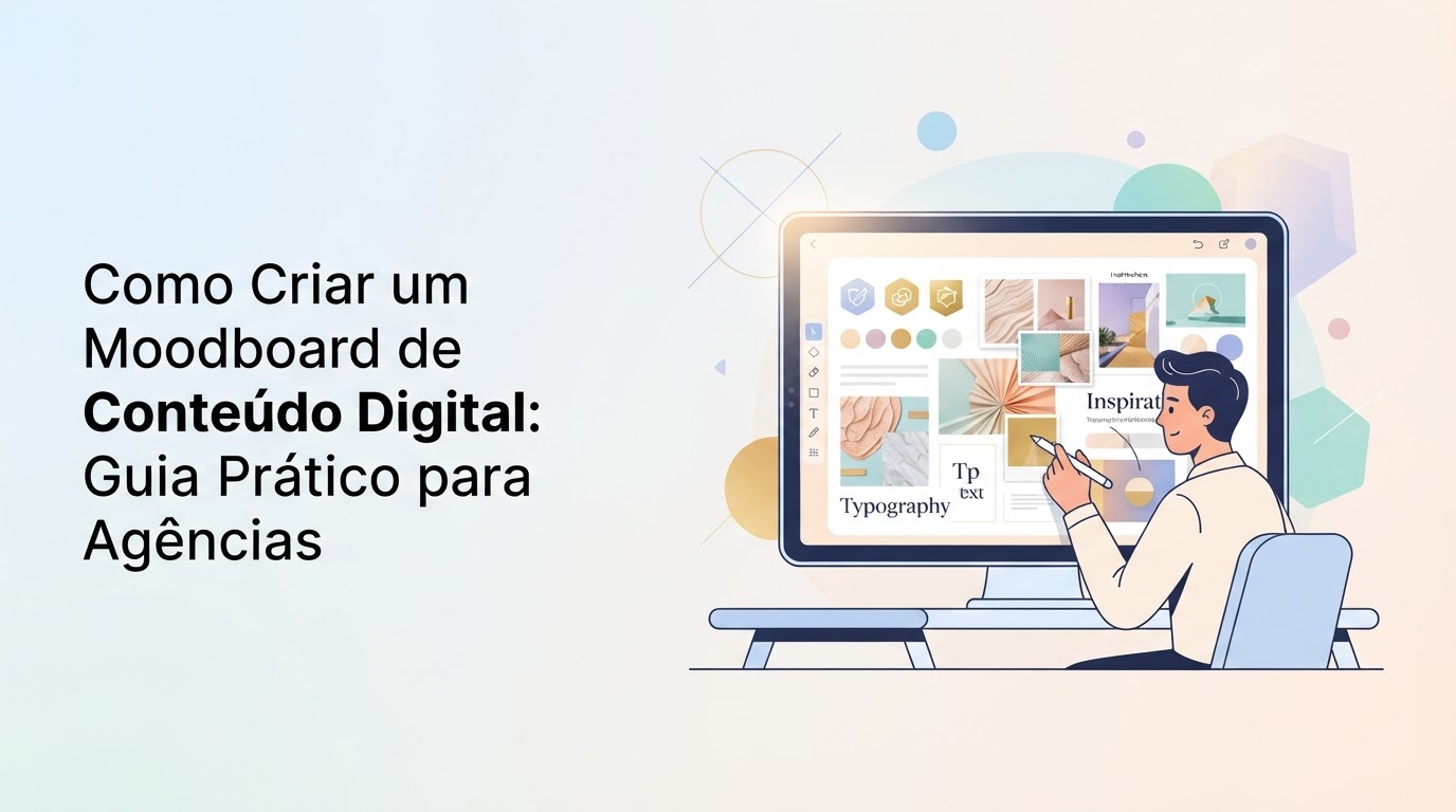 Como Criar um Moodboard de Conteúdo Digital: Guia Prático para Agências