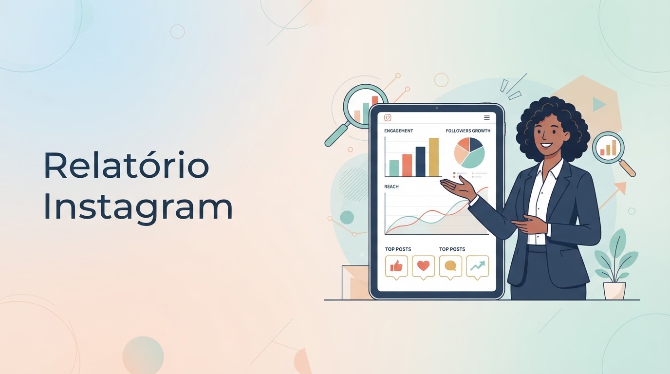 Como Fazer um Relatório de Instagram que o Cliente Realmente Entende (e Aprova)