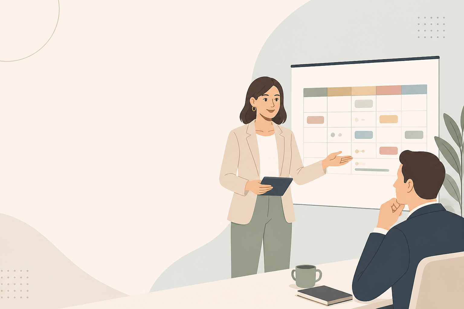 Como apresentar cronograma de postagens para cliente exigente