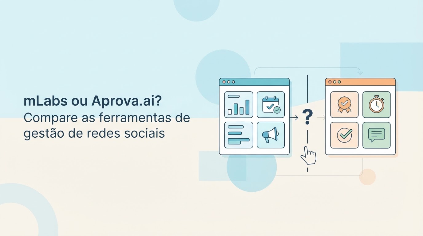 mLabs ou Aprova.ai? Compare as ferramentas de gestão de redes sociais