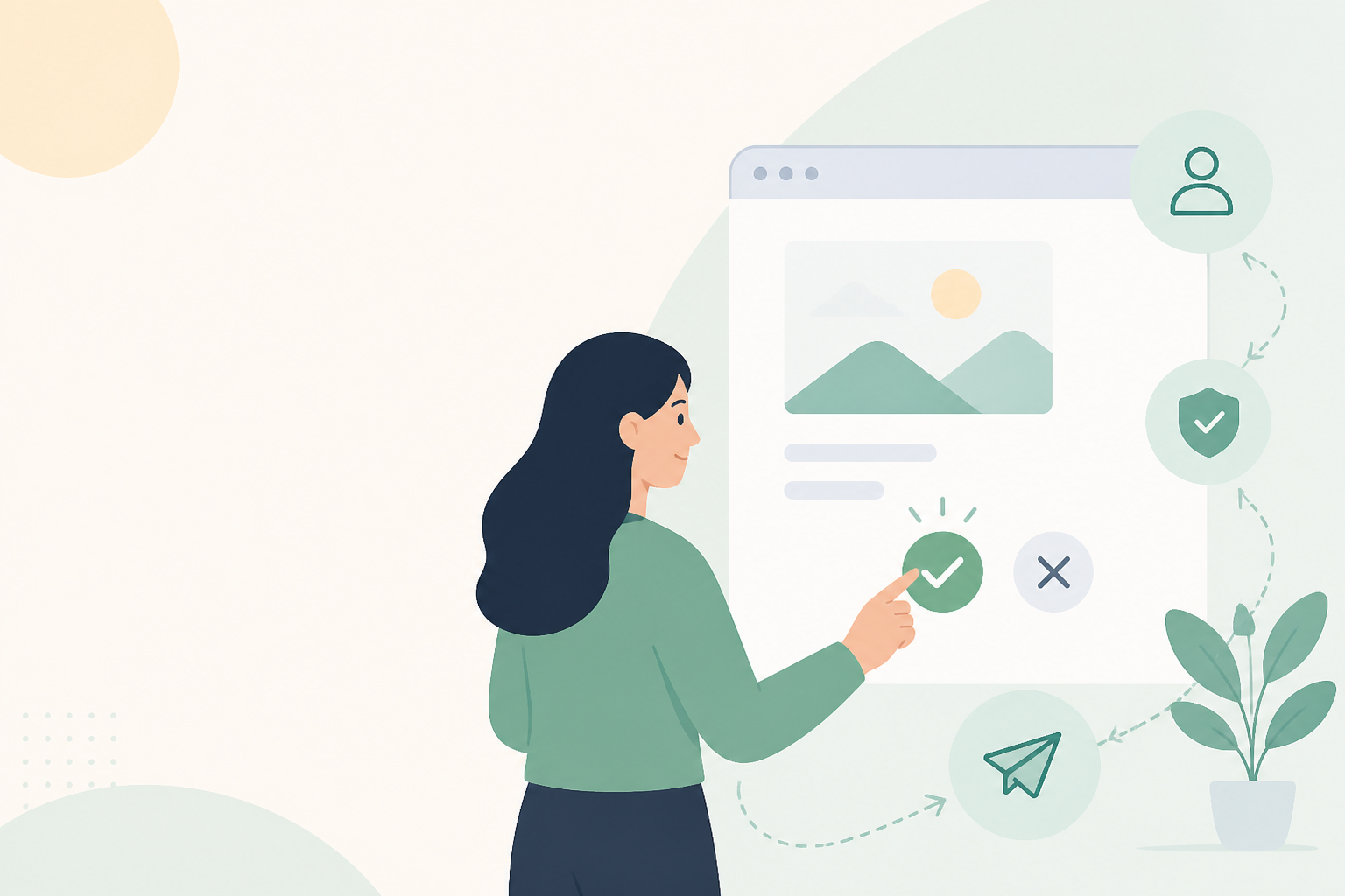 Sistema de Aprovação de Posts Sem Login: Elimine o Atrito com Clientes