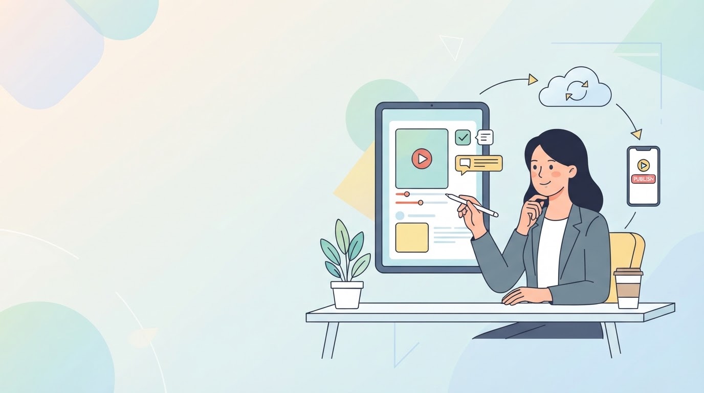 Gestão de Vídeos Curtos para Clientes: O Fluxo Ideal de Aprovação de Reels e TikTok