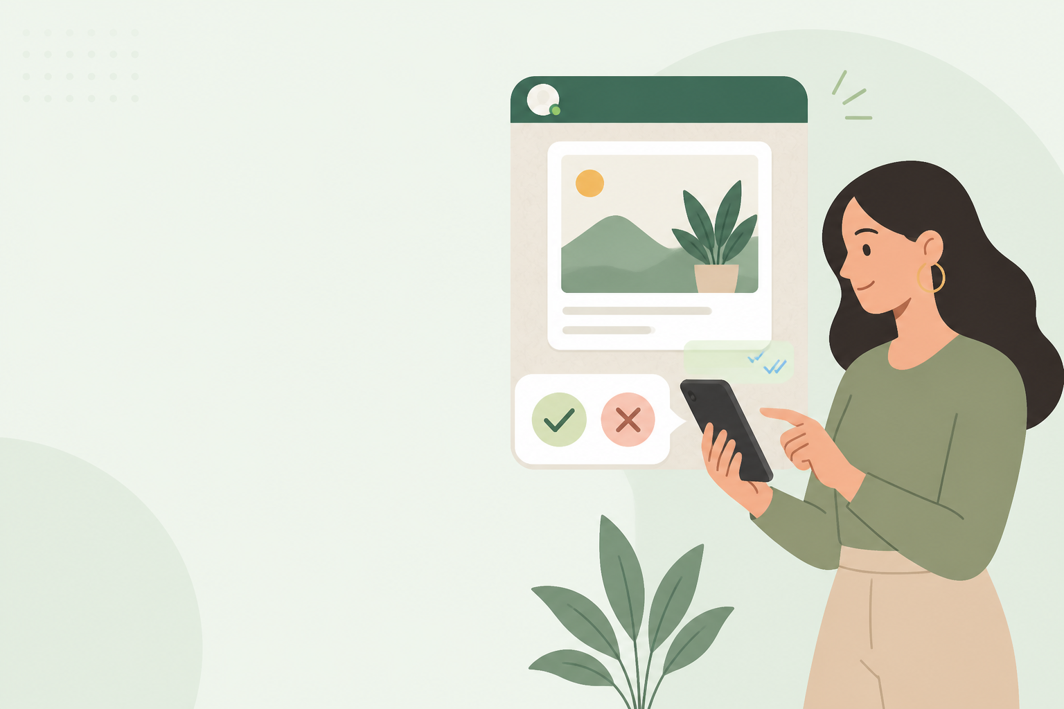 Aprovação de posts via WhatsApp: Como facilitar a vida do seu cliente (sem login)