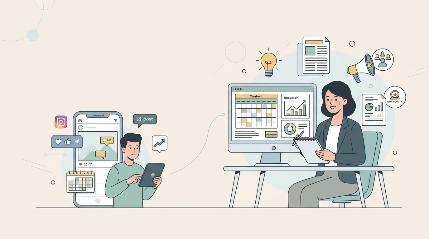 Diferença entre Social Media e Gestor de Conteúdo B2B: Posicione-se e Cobre Mais