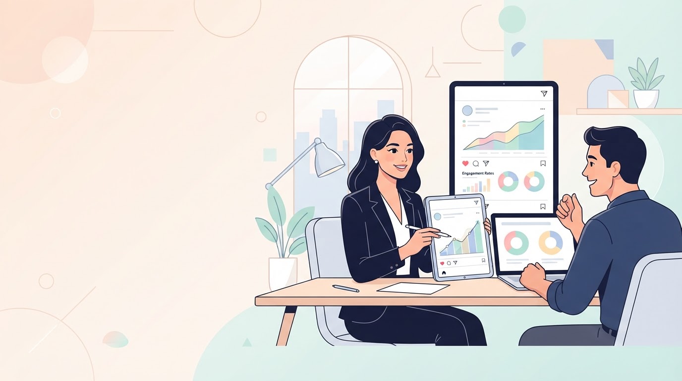Como Fazer um Relatório de Instagram que o Cliente Realmente Entende (e Aprova)