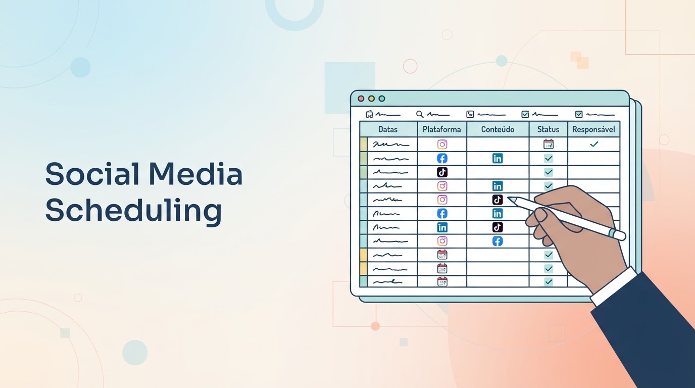 Cronograma de Postagens Redes Sociais Excel: Modelo e Alternativas para Agências