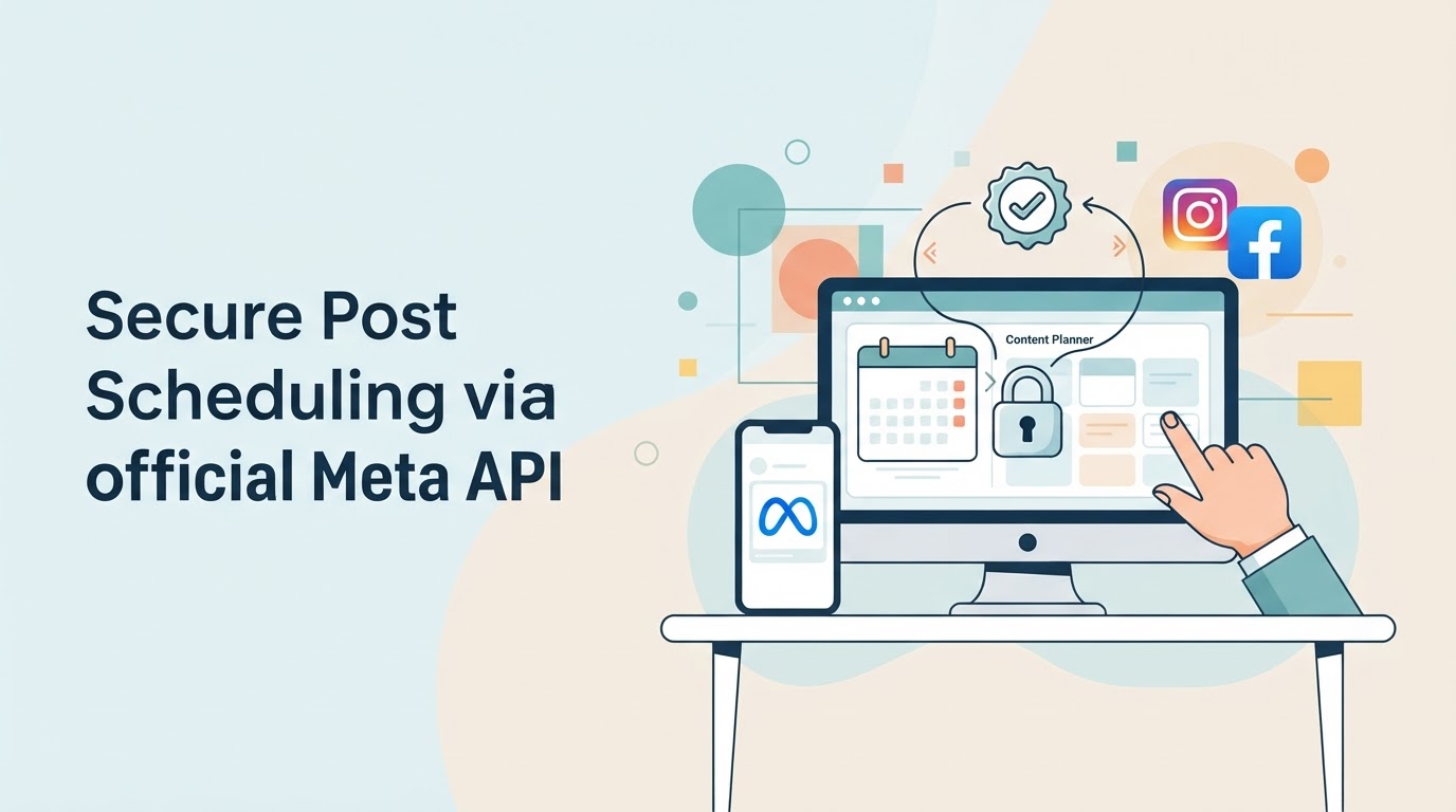 Sistema de Agendamento de Posts com API Oficial Meta: Segurança Sem Bloqueios