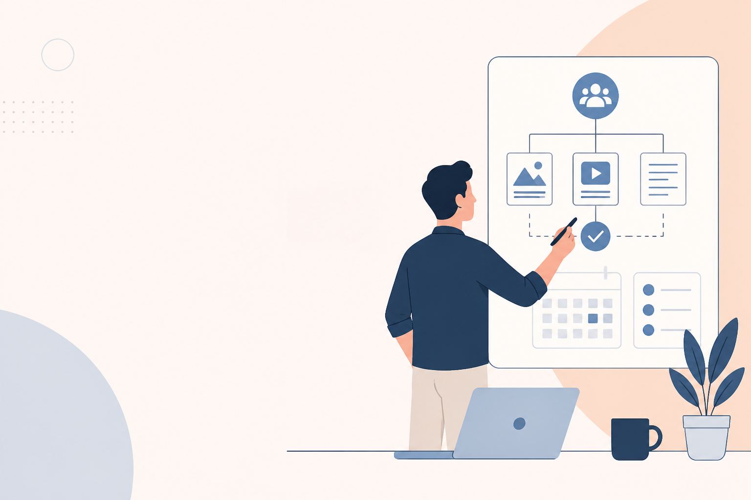Como Estruturar uma Estratégia de Conteúdo para LinkedIn B2B Agência sem Caos Operacional