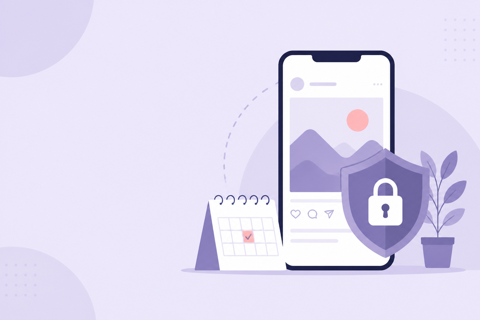 É seguro programar posts? Tudo sobre a segurança da publicação automática instagram no Aprova.ai