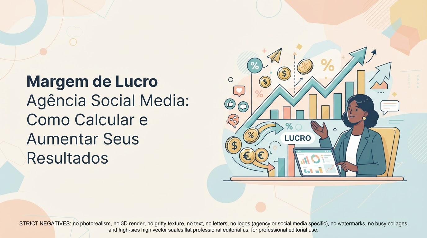 Margem de Lucro Agência Social Media: Como Calcular e Aumentar Seus Resultados