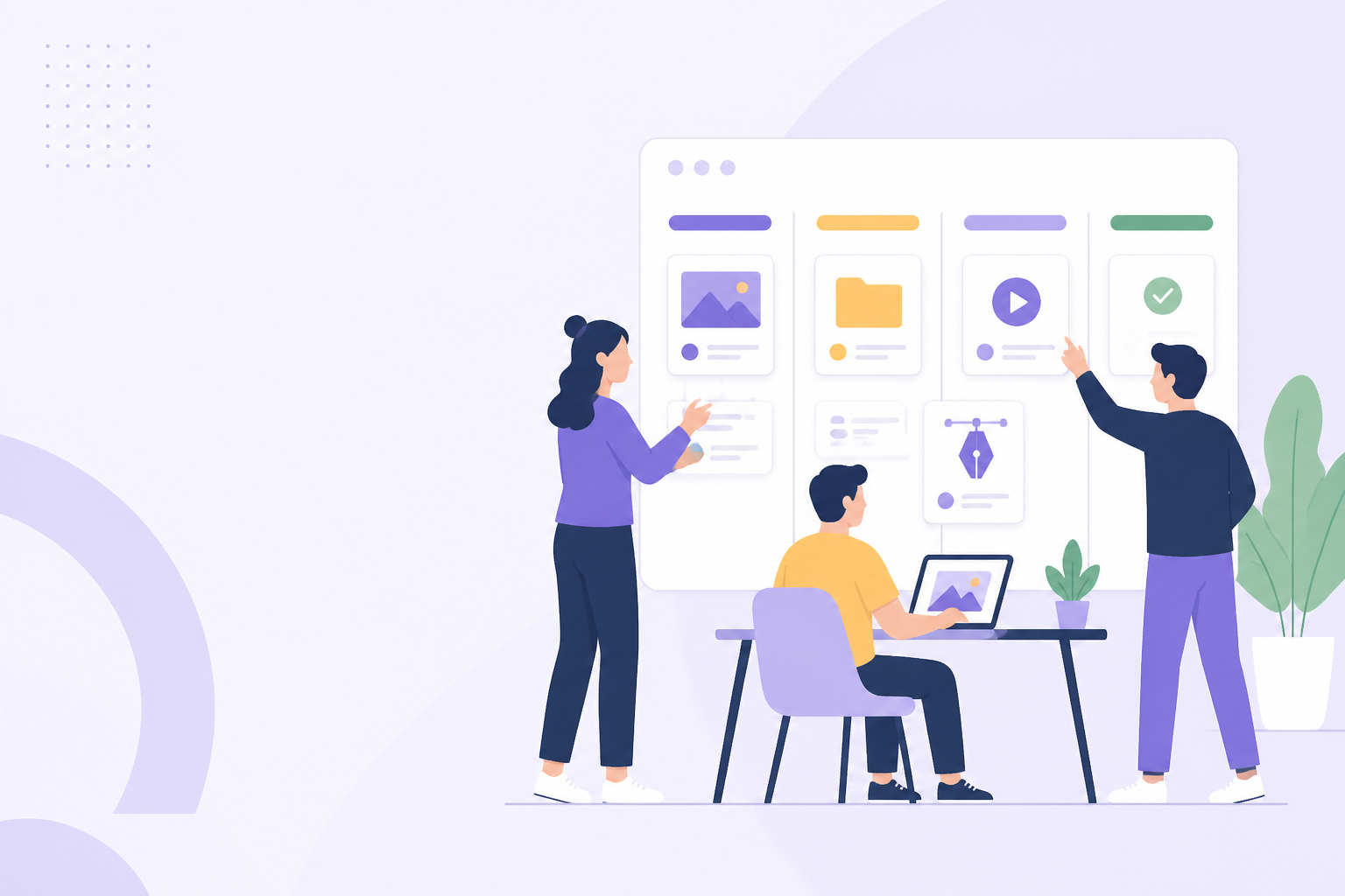 Ferramenta de Workflow para Equipe de Social Media e Design
