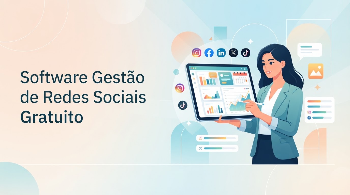 Software Gestão de Redes Sociais Gratuito: O Guia Completo para Agências e Freelancers