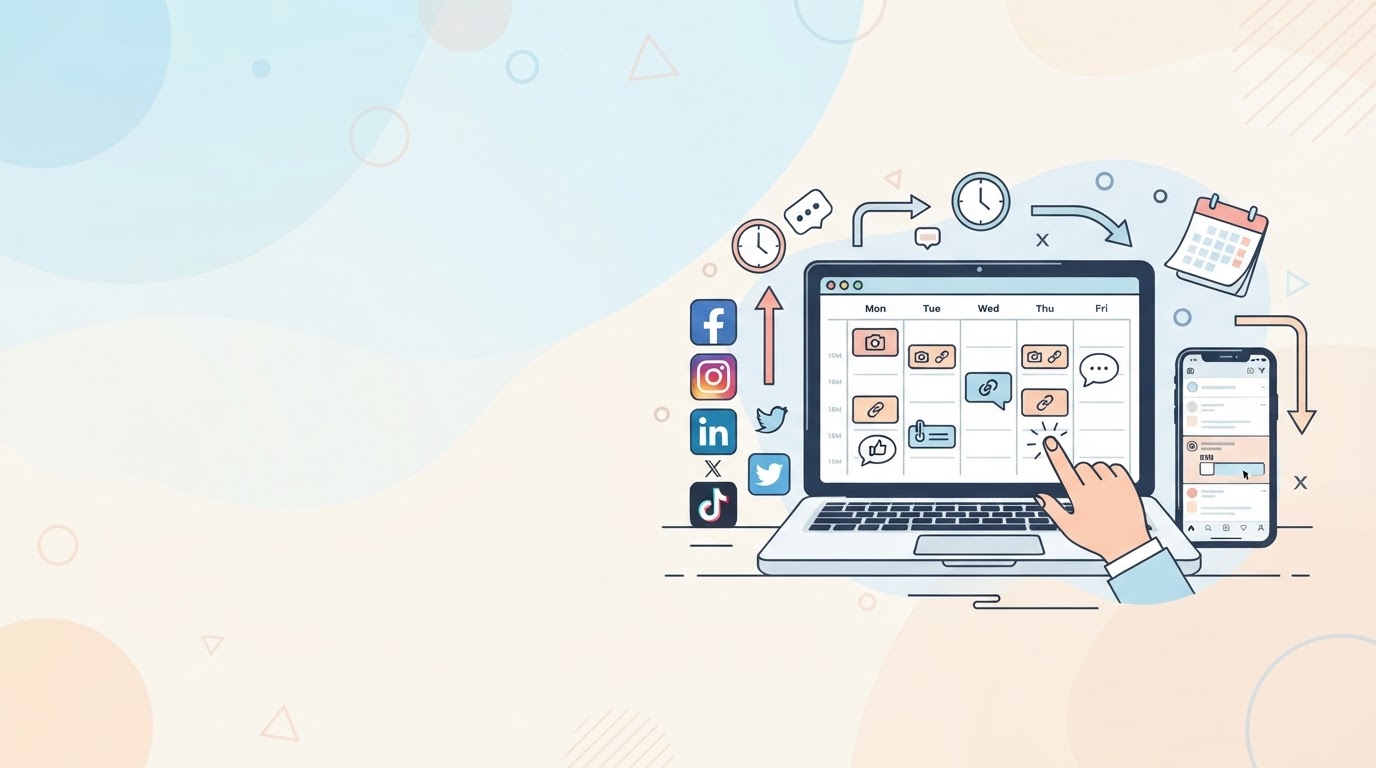 Agendamento de posts em redes sociais: Guia para agências e marcas