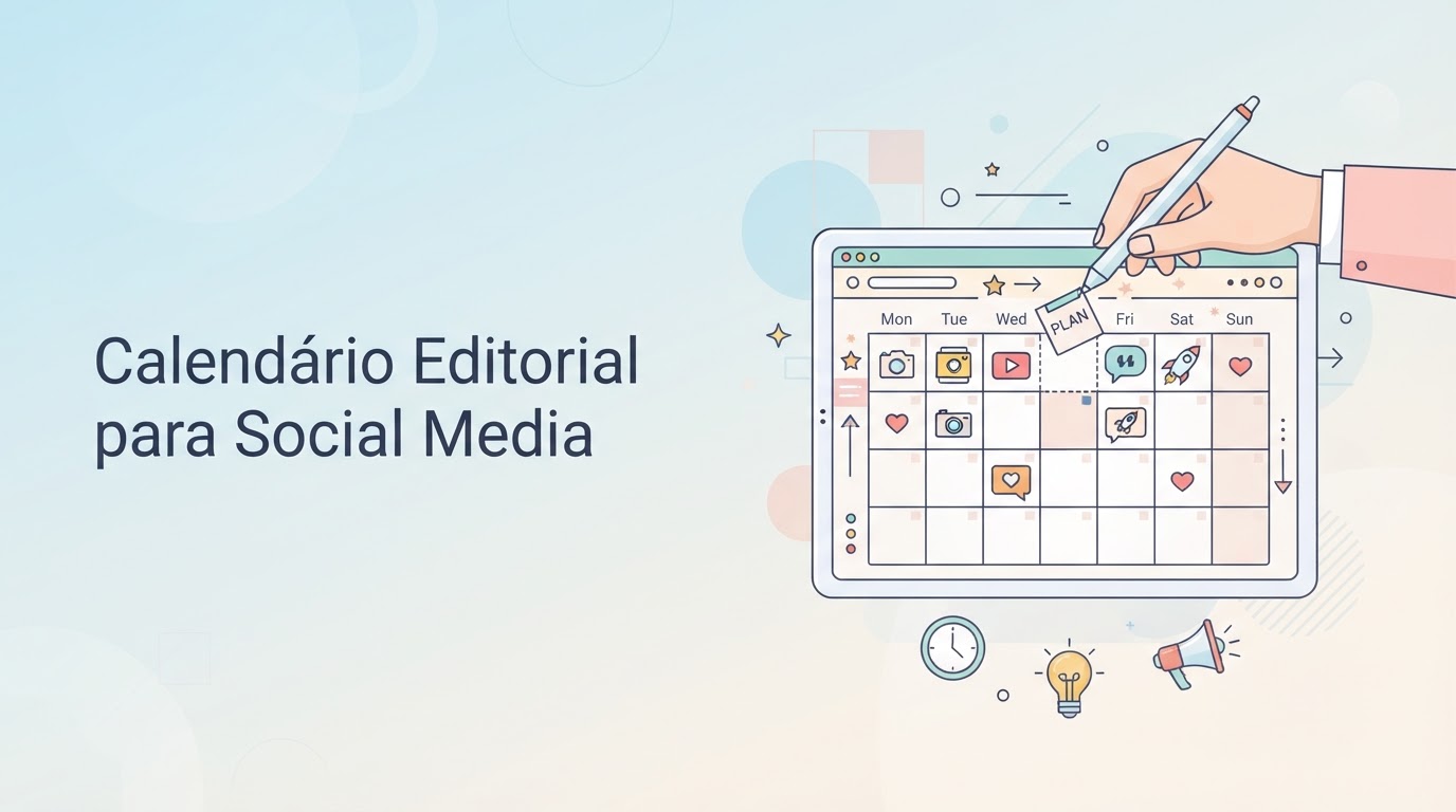 Calendário Editorial para Social Media: Como Montar um do Zero Sem Planilhas Complexas