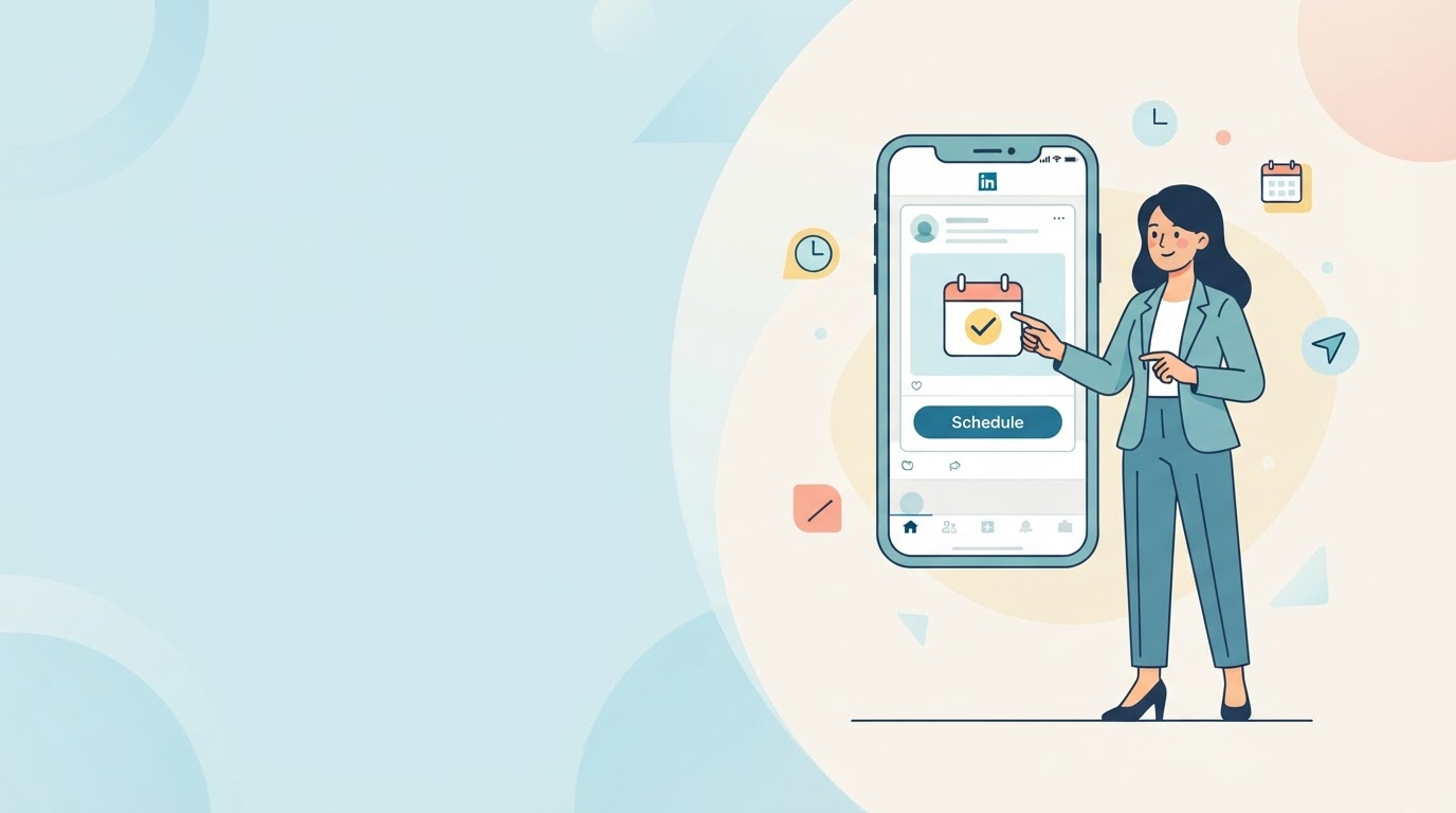 Como Programar Publicação no LinkedIn para Manter a Constância