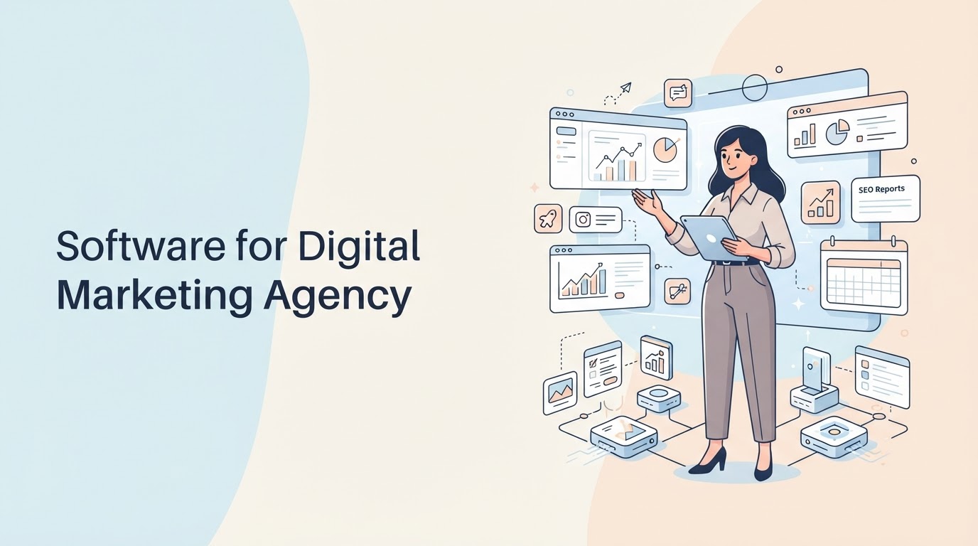 Software para Agência de Marketing Digital: Como Escolher e Escalar a Operação