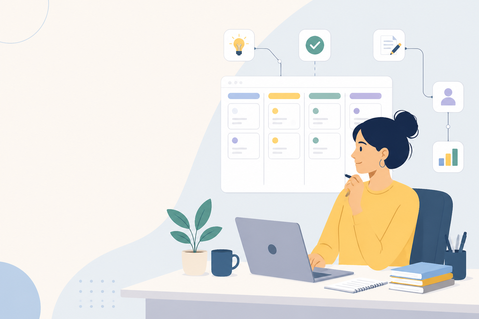 Gerenciador de fluxo de trabalho para freelancers de conteúdo: escale sua operação