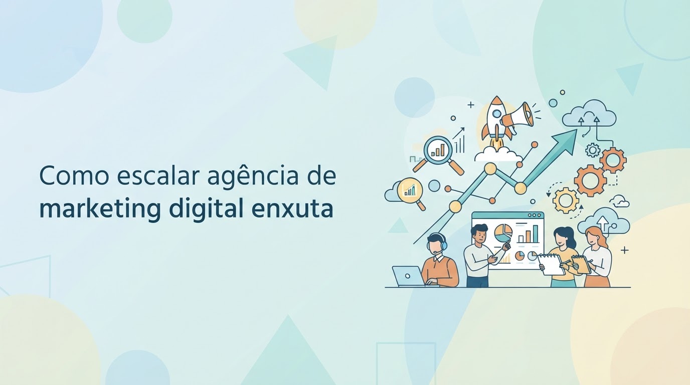 Como Escalar Agência de Marketing Digital Enxuta: Guia Prático
